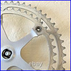 Campagnolo Super Record Crankset Double 172.5 MM Arms 52-42 Tooth