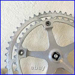 Campagnolo Super Record Crankset Double 172.5 MM Arms 52-42 Tooth