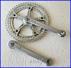 Campagnolo Super Record Crankset Double 42-52 Tooth 170 MM Arms Campagnolo Caps