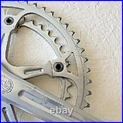 Campagnolo Super Record Crankset Double 42-52 Tooth 170 MM Arms Campagnolo Caps