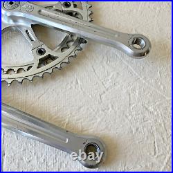 Campagnolo Super Record Crankset Double 42-52 Tooth 170 MM Arms Campagnolo Caps