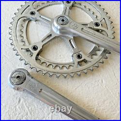 Campagnolo Super Record Crankset Double 42-52 Tooth 170 MM Arms Campagnolo Caps