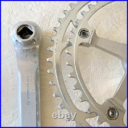 Campagnolo Super Record Crankset Double 42-52 Tooth 170 MM Arms Campagnolo Caps