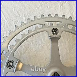 Campagnolo Super Record Crankset Double 42-52 Tooth 170 MM Arms Campagnolo Caps