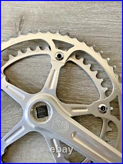 Campagnolo Super Record Crankset Double 52-42 Tooth 170 MM Arm Length