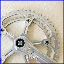 Campagnolo Super Record Crankset Double 52-42 Tooth 170 MM Arm Length