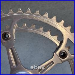 Campagnolo Super Record Crankset Double 52-42 Tooth 170mm Arms Strada 1985 Gios