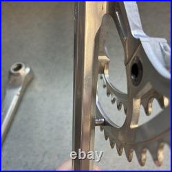 Campagnolo Super Record Crankset Double 52-42 Tooth 170mm Arms Strada 1985 Gios