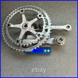 Campagnolo Super Record Crankset Double 52-42 Tooth 170mm Arms Strada 1985 Gios