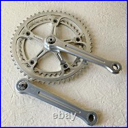 Campagnolo Super Record Crankset Double 53-42 Tooth 170 MM Arms Campagnolo Caps