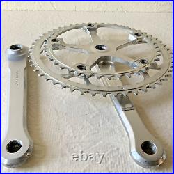 Campagnolo Super Record Crankset Double 53-42 Tooth 170 MM Arms Campagnolo Caps