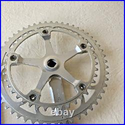 Campagnolo Super Record Crankset Double 53-42 Tooth 170 MM Arms Campagnolo Caps