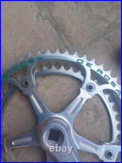 Campagnolo Super Record De Rosa Crankset 52/42 L'Eroica Vintage
