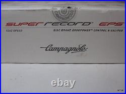 Campagnolo Super Record EPS LH 12x2 S Disc Brake Ergopower Control & Caliper Campagnolo Super Record EPS LH 12x2 S Disc Brake Ergopower Control & Caliper