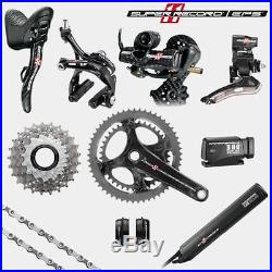 Campagnolo Super Record EPS V3 11 Speed Carbon Double Groupset NO F/DERAILLEUR