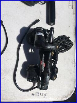 Campagnolo Super Record EPS V3 11 Speed Electronic 8 Piece Shift group USED GC