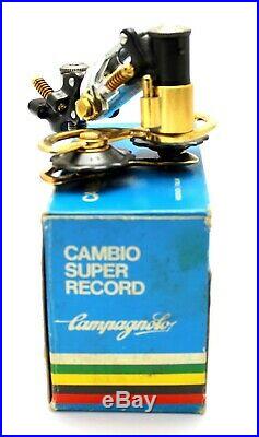 Campagnolo Super Record First Gen Rear Mech Derailleur Gear Gold Plated W Box