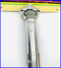 Campagnolo Super Record Fluted Pantograph Viner Seat Post 27.2 NOS Campy