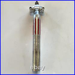 Campagnolo Super Record Fluted Seatpost 27.2 mm 220 mm Single Bolt Italy Vintage