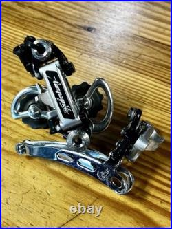 Campagnolo Super Record Front And Rear Derailleurs Pat. 83