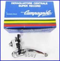 Campagnolo Super Record Front Derailleur Vintage Rare Unused With box From Japan