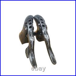 Campagnolo Super Record Left & Right Shifter Set Black 11 Speed Rim Brake