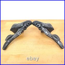Campagnolo Super Record Left & Right Shifter Set Black 11 Speed Rim Brake