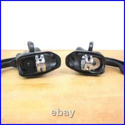 Campagnolo Super Record Left & Right Shifter Set Black 11 Speed Rim Brake