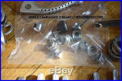 Campagnolo Super Record Lot Bundle Vintage Parts Repair Axle Headset Skewer