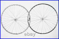 Campagnolo Super Record Omicron Rims Clincher Wheelset Vintage Wheels 36h Campagnolo Super Record Omicron Rims Clincher Wheelset Vintage Wheels 36h