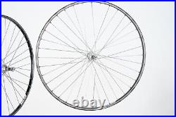 Campagnolo Super Record Omicron Rims Clincher Wheelset Vintage Wheels 36h Campagnolo Super Record Omicron Rims Clincher Wheelset Vintage Wheels 36h