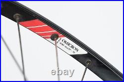 Campagnolo Super Record Omicron Rims Clincher Wheelset Vintage Wheels 36h Campagnolo Super Record Omicron Rims Clincher Wheelset Vintage Wheels 36h