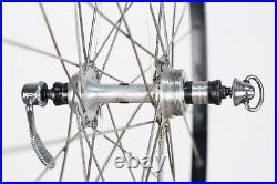Campagnolo Super Record Omicron Rims Clincher Wheelset Vintage Wheels 36h Campagnolo Super Record Omicron Rims Clincher Wheelset Vintage Wheels 36h