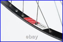 Campagnolo Super Record Omicron Rims Clincher Wheelset Vintage Wheels 36h Campagnolo Super Record Omicron Rims Clincher Wheelset Vintage Wheels 36h