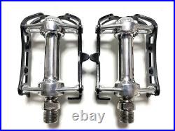 Campagnolo Super Record Pedals Titanium Shaft Road Bike Unused NOS Vintage Parts Campagnolo Super Record Pedals Titanium Shaft Road Bike Unused NOS Vintage Parts
