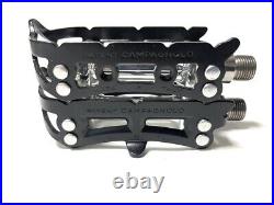 Campagnolo Super Record Pedals Titanium Shaft Road Bike Unused NOS Vintage Parts Campagnolo Super Record Pedals Titanium Shaft Road Bike Unused NOS Vintage Parts