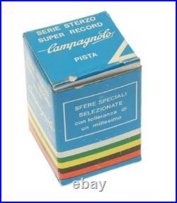 Campagnolo Super Record Pista Headset 1 Threaded Silver Italian Track NOS NEW