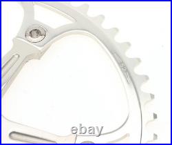 Campagnolo Super Record Pista Track Crankset 167.5mm 52T 3/32 Etched Logo NOS