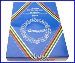 Campagnolo Super Record Pista Track Crankset 167.5mm 52T 3/32 Etched Logo NOS