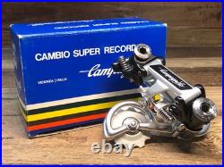 Campagnolo Super Record Rear Derailleur Gray Pulleys NOS In Box HQ944 LaterModel
