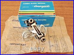 Campagnolo Super Record Rear Derailleur Later Model With Gray Pulleys NOS In Box