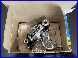 Campagnolo Super Record Rear Derailleur NOS White Pulley No Patent Blue Box NIB