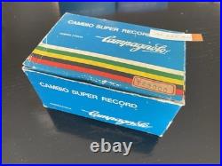 Campagnolo Super Record Rear Derailleur NOS White Pulley No Patent Blue Box NIB