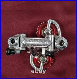 Campagnolo Super Record Rear Derailleur New Soma Pulley Wheels Patent 84 R60
