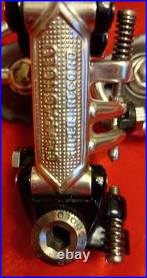 Campagnolo Super Record Rear Derailleur PAT. 82 Titanium Vintage 1982