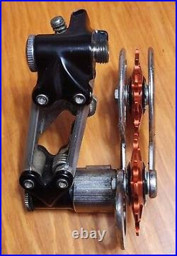 Campagnolo Super Record Rear Derailleur Titanium 84 Pat Patent 1984 Campy Ti