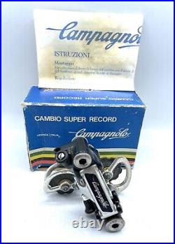 Campagnolo Super Record Rear Derailleur Titanium Vintage Road Bike NOS Campy