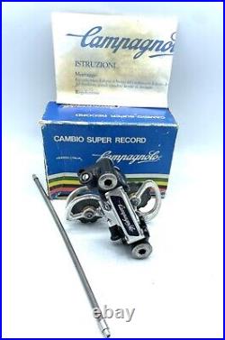 Campagnolo Super Record Rear Derailleur Titanium Vintage Road Bike NOS Campy