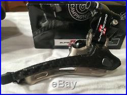Campagnolo Super Record Record 11 Sp 3pc Group Shifters Front rear Derailleur