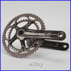 Campagnolo Super Record Road Bike Crankset 172.5mm 53/39t 135 BCD Carbon with Cups